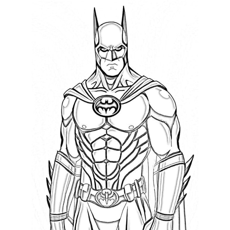 Biến Hóa Với Màu Sắc Cách Tô Màu Siêu Nhân Batman