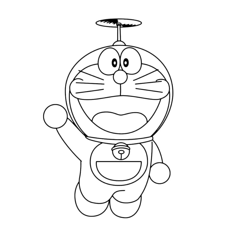 Doraemon và Màu Sắc Sống Động