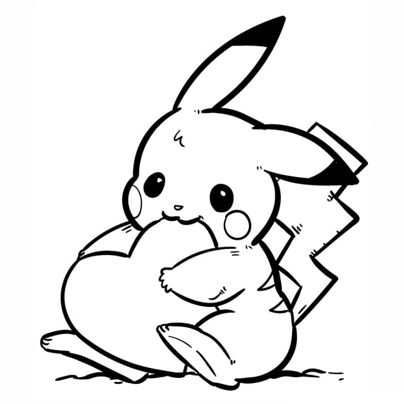 Pikachu và Cầu Vồng Sau Cơn Mưa