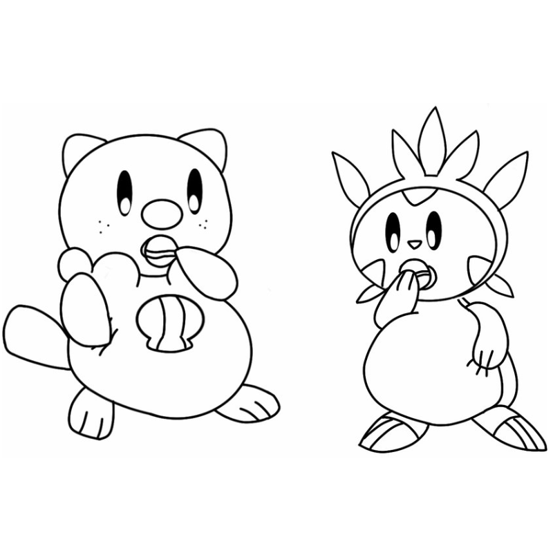 Pokemon Chibi Hãy khám phá niềm vui tô màu cùng Eevee