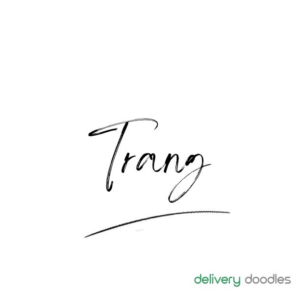 Mẫu Chữ Ký Tên Trang