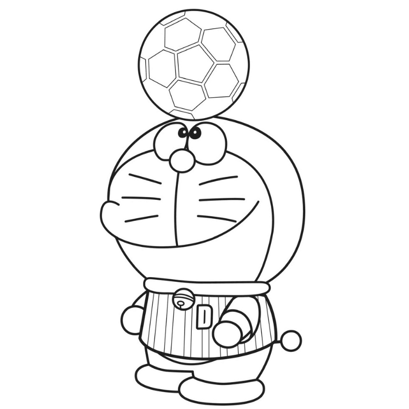 Thế Giới Màu Sắc Doraemon Tô Màu để Tạo Nét và Sự Hấp Dẫn