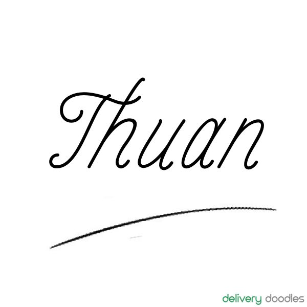 Mỗi Chữ Ký Tên Thuận Là Một Tác Phẩm Nghệ Thuật.