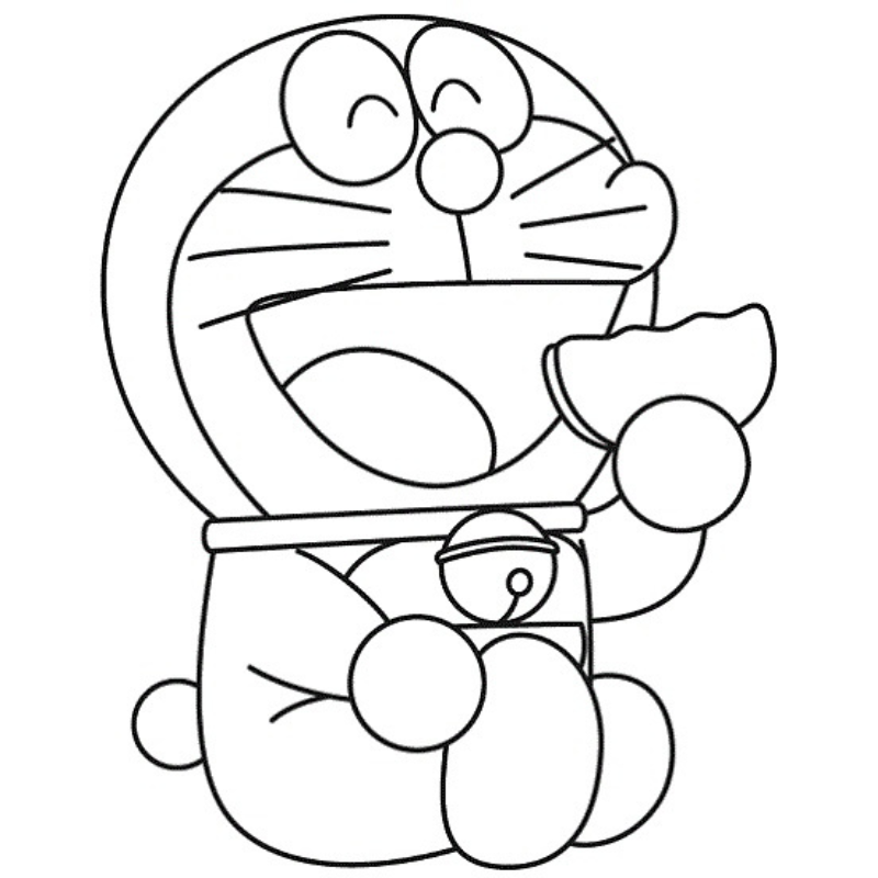 Tô Màu Doraemon Chibi để Thể Hiện Sự Độc Đáo