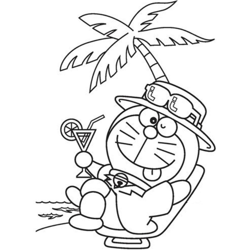 Tô Màu Doraemon với Phong Cách