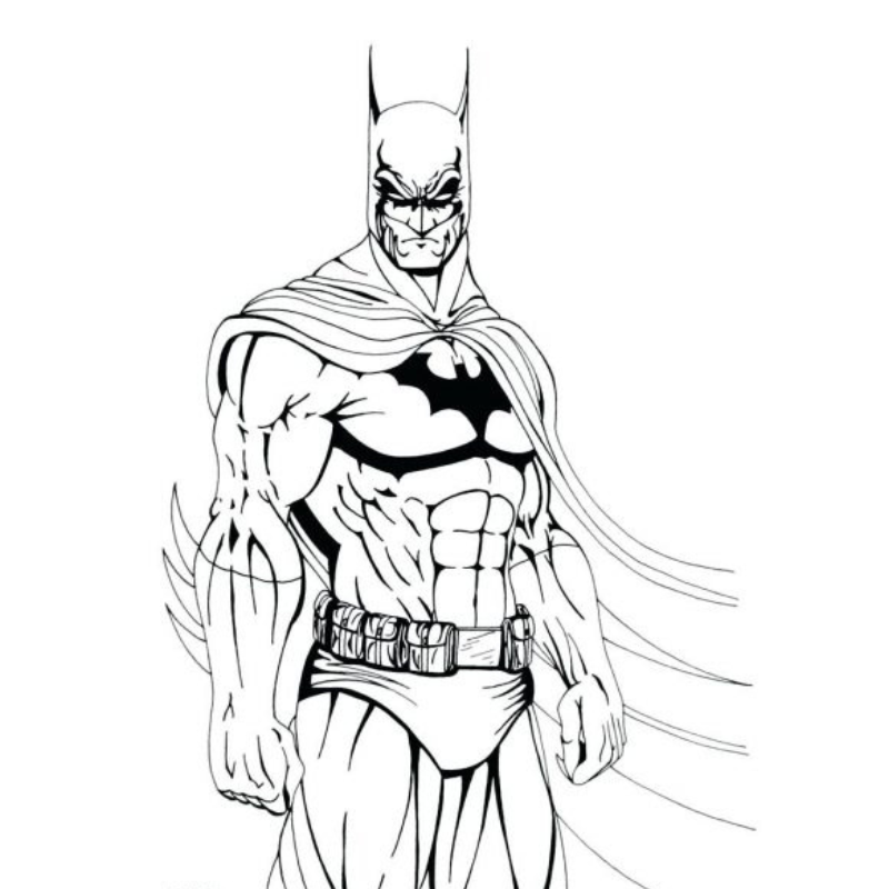 Tô Màu Siêu Nhân Batman Công Cụ Học Tập Hay Chỉ Là Trò Giải Trí