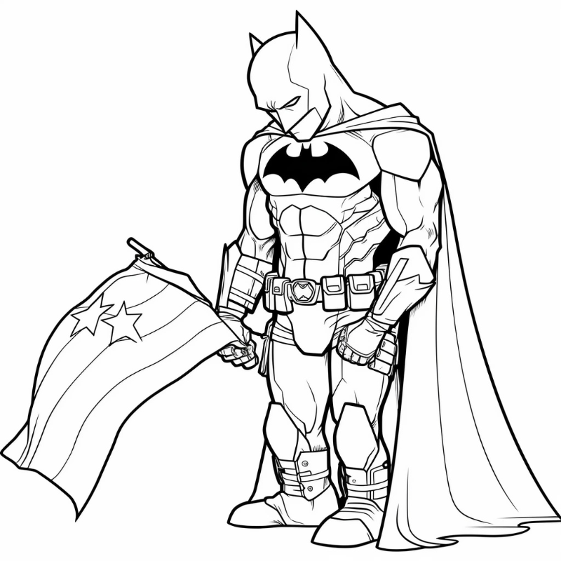 Tô Màu Siêu Nhân Batman Kỹ Thuật và Mẹo Hay