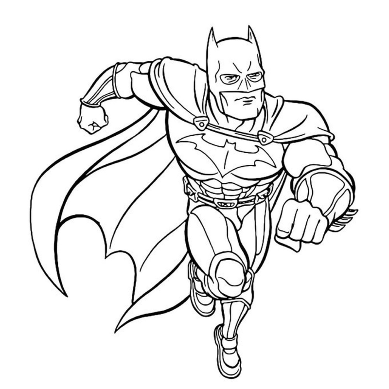 Tô Màu Siêu Nhân Batman: Hướng Dẫn Tuyệt Vời Để Khám Phá Sự Sáng Tạo